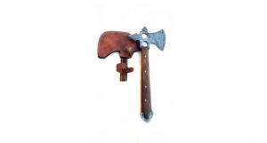 Titan Damascus Series Tomahawk 12.2in Axe TD-086, TDK-86