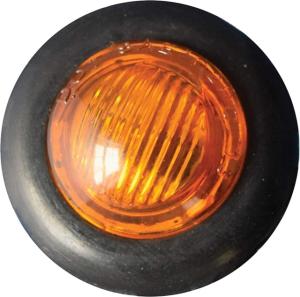 Fasteners Unlimited Bullet LED Light, Amber, 003-183AA