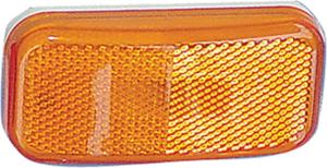 Fasteners Unlimited Clearance Light LED Amber Rect, 003-58LB