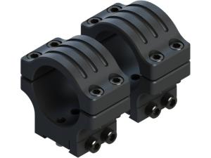 Unknown Munitions 2-Piece Scope Mounts Integral 30mm Rings Tikka T3x Matte Black - 109030