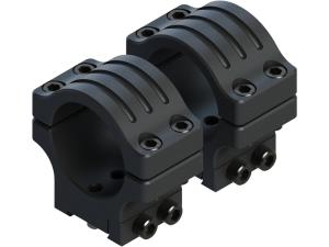 Unknown Munitions 2-Piece Scope Mounts Integral 30mm Rings Tikka T3x Matte Black - 788636