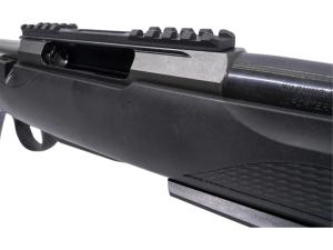 Salmon River Solutions Tikka T3x 1 Piece Picatinny-Style Scope Base Standard Length 20 MOA with Integrated Recoil Lug Matte Black - 543325 797725931336