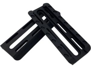 Salmon River Solutions Arca Rail 4 M-LOK and 10-32 Attachments Aluminum Black - 424576" 797725931510