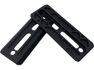 Salmon River Solutions Tactical Arca Rail M-LOK and 10-32 Attachments Aluminum Black - 802838 797725931558