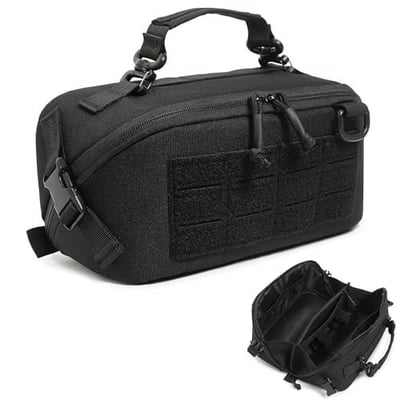 Katadem Tactical Pouch Wide Open Design - Travel Toiletry Organizer Tactical Storage for Gadget Gear,Admin Pouch EDC Military Tool Molle 797843187011