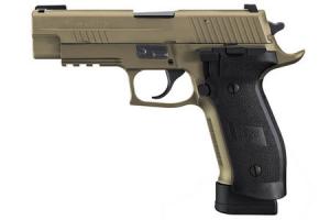 SIG SAUER P226 Tactical Operations 9mm FDE Centerfire Pistiol with Night Sights 798681455782