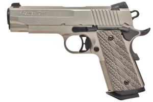 Sig Sauer 1911 Carry Pistol .45 ACP 4.25in 7rd Nickel 1911CO-45-NI 798681473328