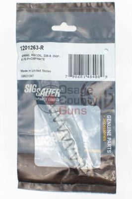 Sig Sauer P226 & P250 Fullsize 9mm Recoil Spring - Phosphate