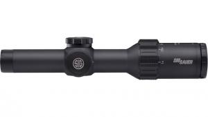 Sig Sauer Tango6 Riflescope, 1-6X24mm, 30mm, FFP, 300 Blackout Horseshoe Dot Illuminated Reticle, Black, SOT61112 798681569434