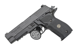 SIG SAUER P226 LEGION HGA 9MM 4.4IN BBL X-RAY 3 BLK SAO BLACK G10 GRIP 3 15RD MAG SRT