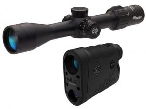 Sig Sauer BDX Combo Kit w/ Kilo1800BDX Laser Rangefinder and Sierra3BDX 4.5-14x44mm Riflescope, Black, NSN N, SOK18BDX01 798681593606