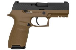 Sig Sauer P320 Carry Copperhead 9mm Pistol 17rd Black/FDE 320CA-9-RT-CH 798681605217