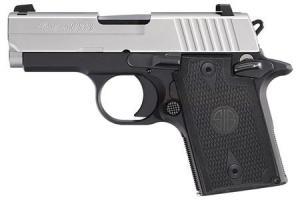 SIG SAUER P938 9mm Two-Tone Exclusive Pistol 798681611799