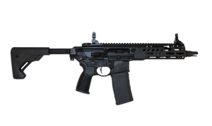SIG SAUER MCX SPEAR-LT SBR (.300 BLK) 9" BARREL WITH SIGHTS & FOLDING TELESCOPING STOCK (BLACK) LE/MIL/FIRST RESPONDER