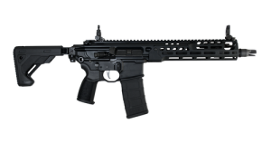 SIG SAUER MCX SPEAR-LT SBR (5.56MM) 11.5" BARREL WITH FOLDING TELESCOPING STOCK & MBUS (BLACK) LE/MIL/FIRST RESPONDER WRMCX-556N-11B-LT-SBR