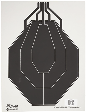 SIG SAUER T300 STC REPLACEMENT IPSC TARGET 18"X24" (5 PACK)