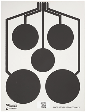 SIG SAUER T300 STC REPLACEMENT 5 ZONE MULTI-ZONE TARGET 18"X24" (5 PACK)