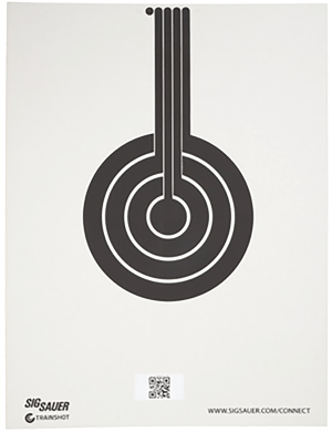 SIG SAUER T300 STC REPLACEMENT TARGET BULLSEYE 18"X24" (5 PACK)