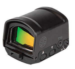 Sig Sauer Electro-Optics SOR21601 Romeo2 Mil-Spec Reflex Sight Black Anodized 1 x 30 mm 6 MOA Red Dot Full Shroud Only