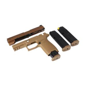 Sig Sauer P320 Cal-X 320-M17 9mm Full Coyote (3)10rd Mags X-Change Kit  798681723966