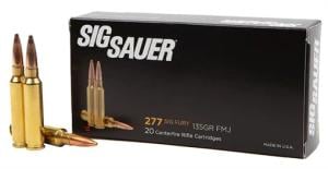 Sig Sauer E277sfb13520 Elite Ball  277 Sig Fury 135 GR Full Metal Jacket 20 Per Box/ 10 Case