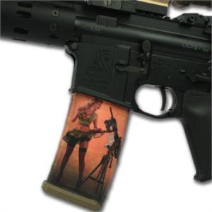 US Night Vision Mag Wraps AR Rifle 30-Shot Magazine Hot Shots Calendar 2013, Sam June 021005