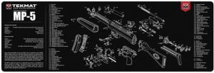 TekMat 36in Printed Gun Cleaning Mat Heckler & Koch MP5, Black, TEK-36-HKMP5 TEK36HKMP5
