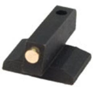 Ed Brown Products Dovetail Front Sight, 1911, 0.18in Height, 65 degree Dovetail, Black/Gold, 1620-GOLD 800732162041