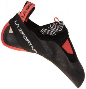 La Sportiva Theory Climbing Shoes - Women's, Black/Hibiscus, 37.5, 20X-999402-37.5