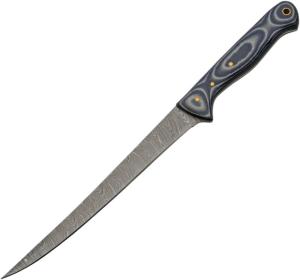 Damascus Fillet Knife 801608013191