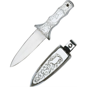 Pakistan Cutlery 2892 Metal Boot Fixed Blade Knife