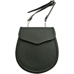 Pakistan 203370 Sporran Black Leather