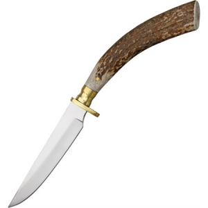 Steel Stag Knives 7018 Stag Hunter Fixed Blade Knife 801608070187