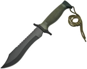 China Made Combat Knife Green, 211138
