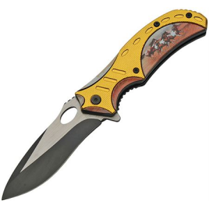 China Made 300490HR Horse Linerlock assisted opening