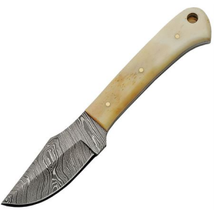 Damascus 1193BO Short Skinner White Bone