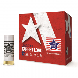 Stars and Stripes 12 Gauge Ammo 2 3/4 inch 1 oz. 25 Rounds 8033343363619