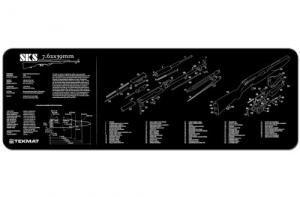 TekMat TEKMAT ARMORERS BENCH MAT 12"X36" SKS RIFLE