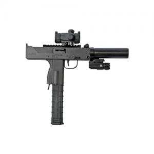 Masterpiece Arms MPA Tactical Pistol 9mm 6in 35rd Black Threaded Holosight Flashlight MPA30SST-X