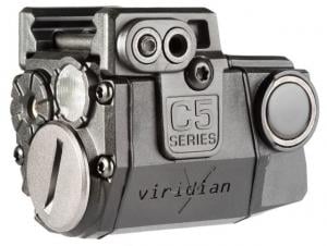 Viridian Universal Sub-Compact Red Laser w/Tactical Light, 100/140 Lumens, Featuring ECR 804879447085