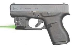 Viridian Reactor 5 Green Laser Sight for Glock 43, featuring ECR, Includes Hybrid Belt Holster, R5-G43 804879557401