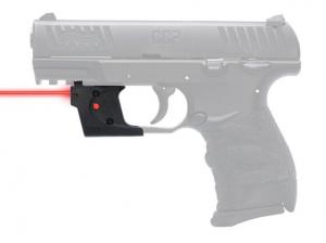 Viridian Weapon Technologies Essential Red Laser Sight for Walther CCP, Non-ECR, Retail Box, Black, NSN N, 912-0010 9120010