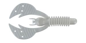 Big Bite Baits 3.75in Kamikaze Craw, Pearl, 6 pk, 375KMCRW-09