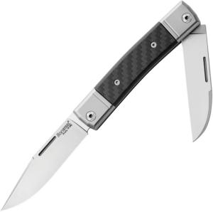 Lionsteel BestMan BM13 Slipjoint CF Folding Knife, Satin finish Bohler M390 stainless clip and Wharnc, Carbon fiber handle, BM13 CF