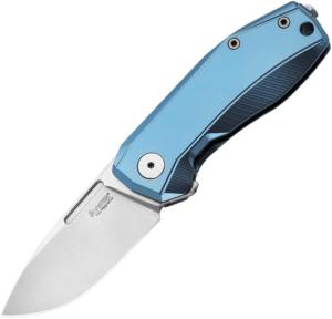 Lionsteel NANO Framelock Blue TI NA01BL