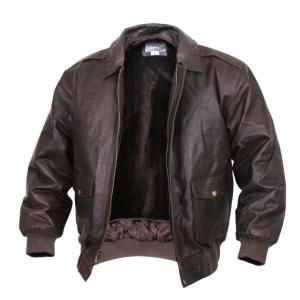 Rothco Classic A-2 Leather Flight Jacket, L, 7577-L