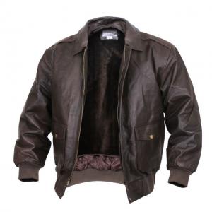 Rothco Classic A-2 Leather Flight Jacket, XL, 7577-XL