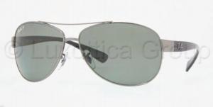 Ray-Ban Sunglasses RB3386 004/9A-6713 - Gunmetal Polarized Green