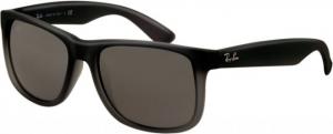 Ray-Ban JUSTIN RB4165 Bifocal Prescription Sunglasses RB4165-852-88-55 - Lens Diameter 55 mm, Frame Color Rubber Grey/Grey Transp. RB41658528855