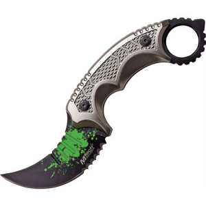 MTech Knives 2061GY Grey Fixed Blade Knife MT2061GY